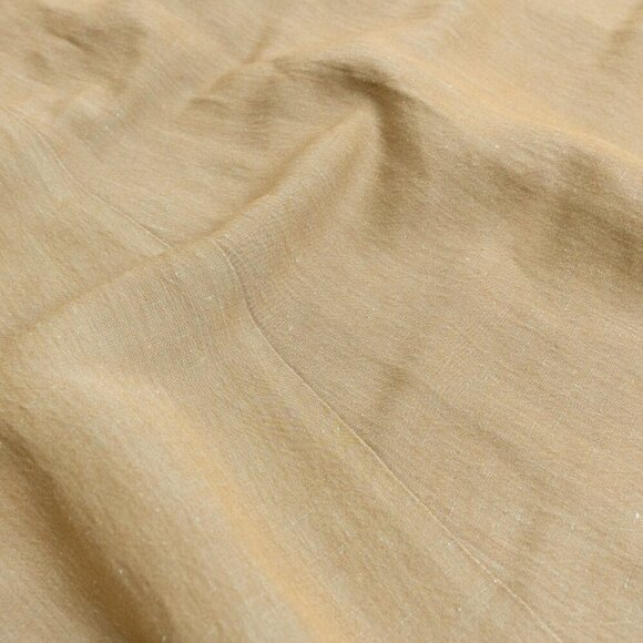 EILEEN FISHER Linen Blend Dress Midi Tank Sundress Pullover Khaki Lagenlook - Picture 7 of 11